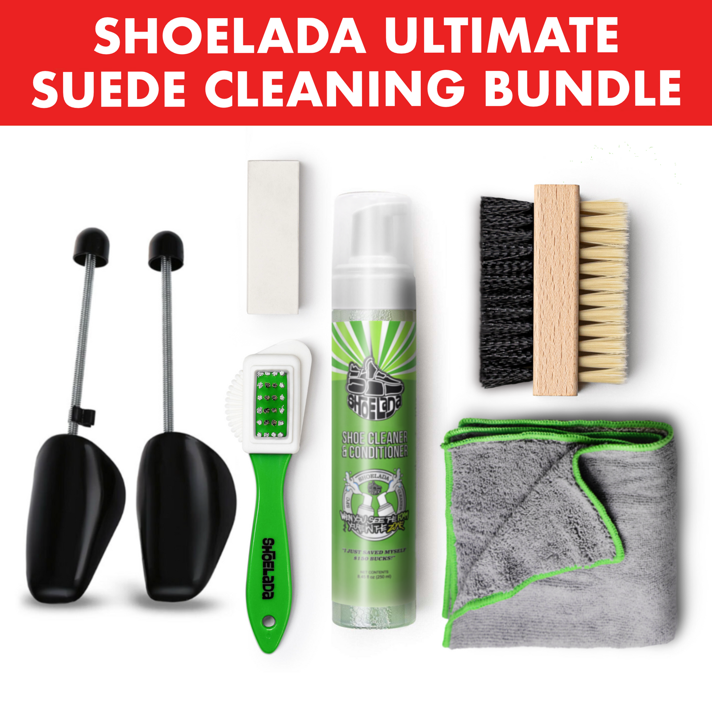 SHOELADA ULTIMATE SUEDE CLEANING BUNDLE