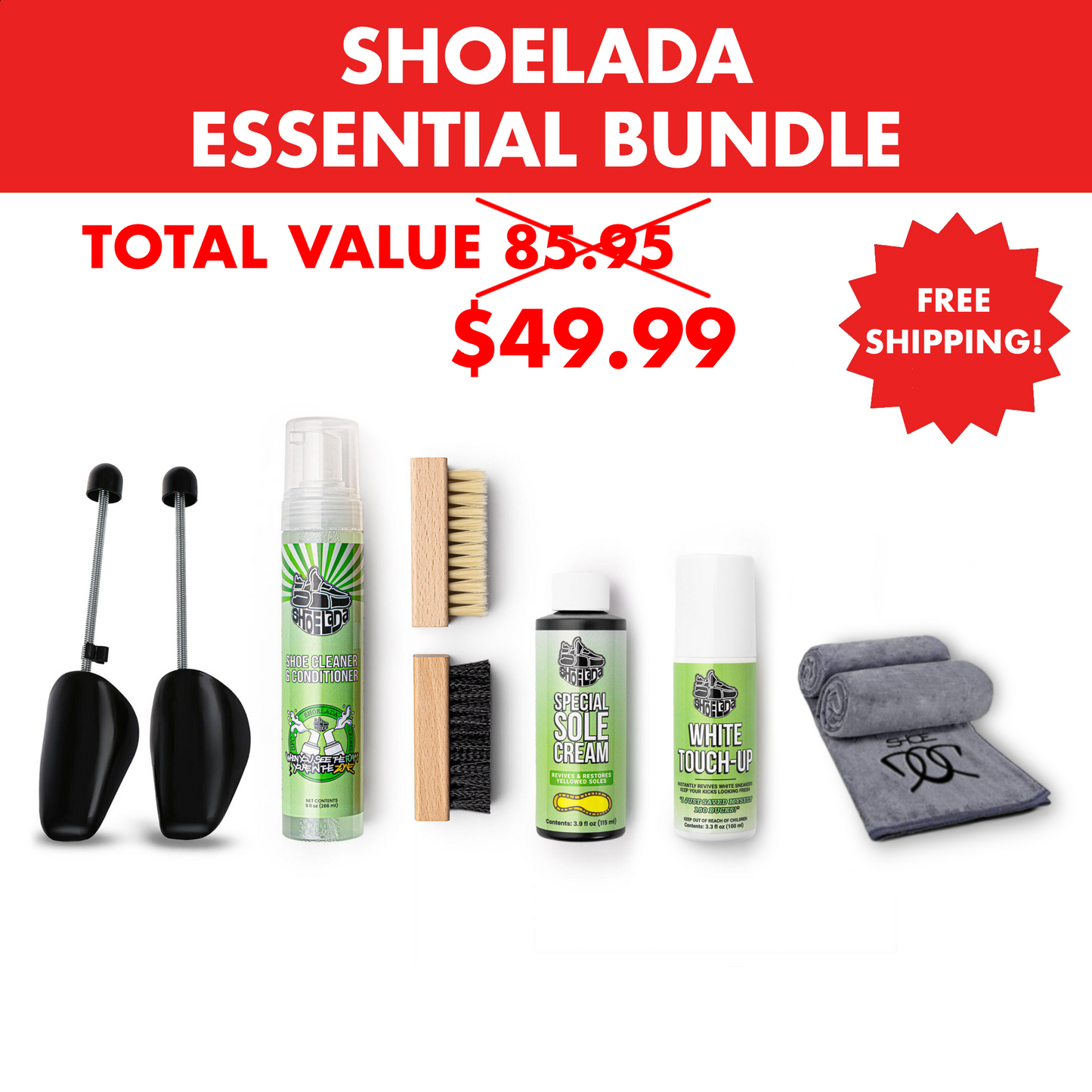 SHOELADA ESSENTIAL BUNDLE - The Shoelada