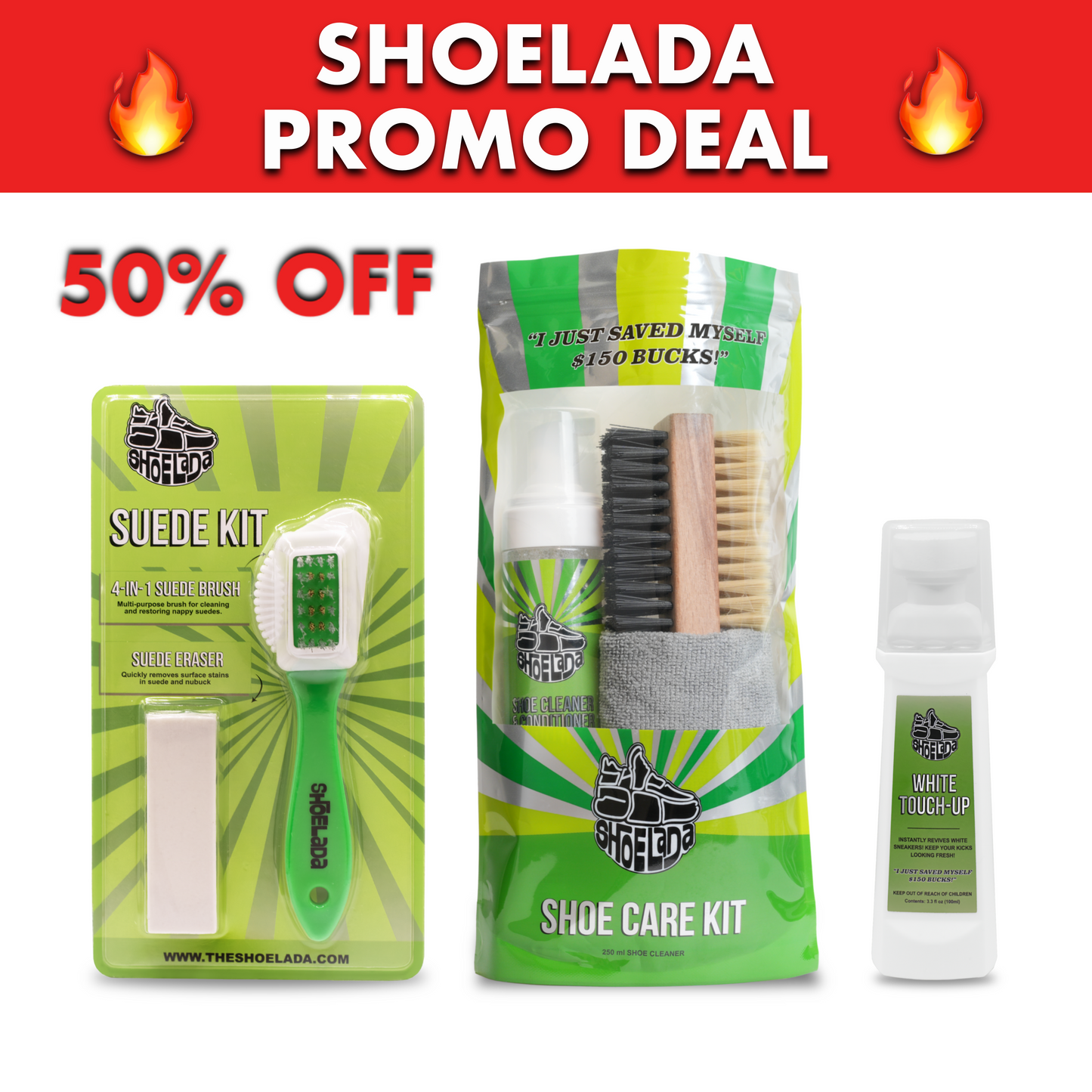 SHOELADA PROMO DEAL - The Shoelada