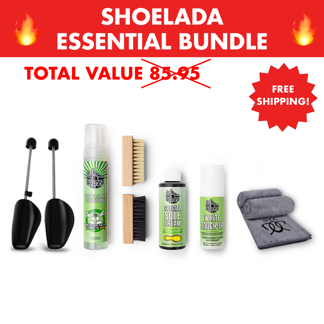 SHOELADA ESSENTIAL BUNDLE - The Shoelada