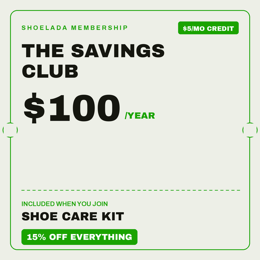 The Savings Club - The Shoelada